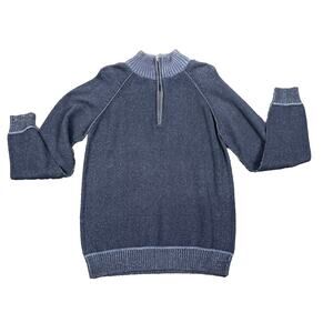 Weatherproof Garment Co. VTG 1948 Navy Sweater Size M Quarter-Zip New With Tags